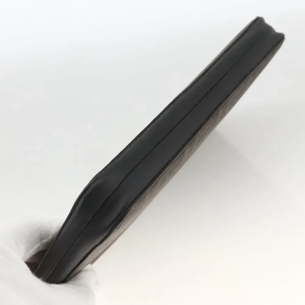 Fendi Zucca Long Wallet Black
